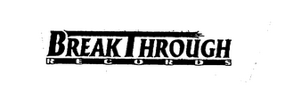 BREAKTHROUGH RECORDS logo