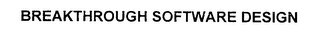 BREAKTHROUGH SOFTWARE DESIGN logo
