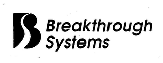 BREAKTHROUGH SYSTEMS logo