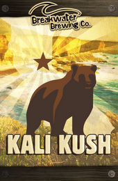BREAKWATER BREWING CO. KALI KUSH logo