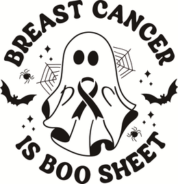 BREAST CANCER IS BOO SHEET logo