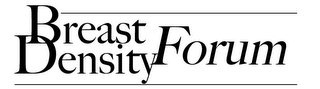 BREAST DENSITY FORUM logo