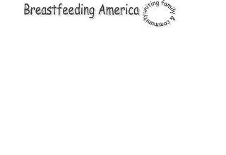 BREASTFEEDING AMERICA UNITING FAMILY & COMMUNITY logo