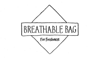 BREATHABLE BAG FOR FRESHNESS logo