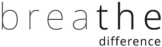 BREATHE DIFFERENCE logo