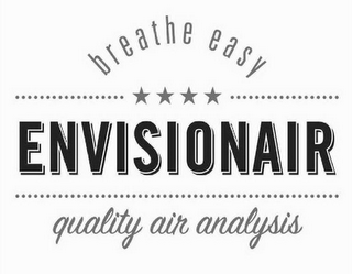 BREATHE EASY ENVISIONAIR QUALITY AIR ANALYSIS logo