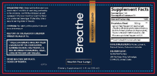 BREATHE RESPITORY BLEND NOURISH YOUR LUNGS logo