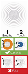 BREATHE TOUCH AUTHENTIC FAKE logo