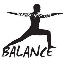 BREATHE YOUR OM BALANCE logo