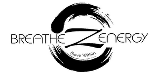BREATHE Z ENERGY MOVE WITHIN logo