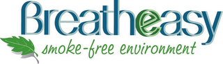 BREATHEASY SMOKE-FREE ENVIRONMENT logo