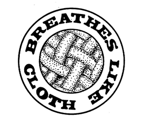 BREATHES LIKE CLOTH logo