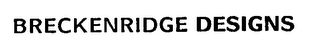 BRECKENRIDGE DESIGNS logo