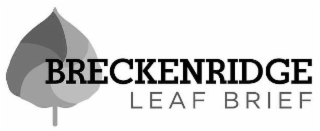 BRECKENRIDGE LEAF BRIEF logo
