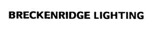 BRECKENRIDGE LIGHTING logo
