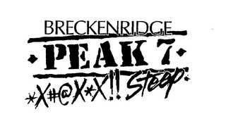 BRECKENRIDGE PEAK 7 STEEP logo