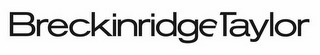BRECKINRIDGETAYLOR logo