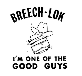 BREECH-LOK I'M ONE OF THE GOOD GUYS logo