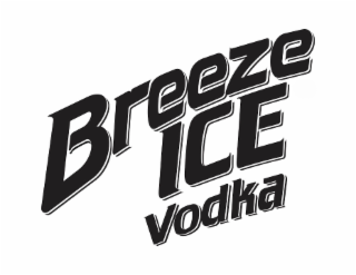 BREEZE ICE VODKA logo