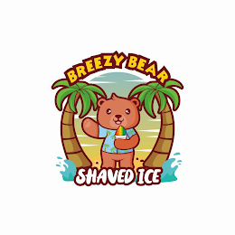 BREEZY BEAR SHAVED ICE logo