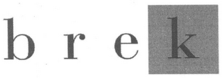 BREK logo