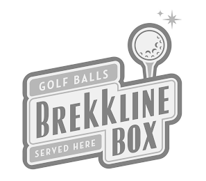 BREKKLINE BOX GOLF BALLS SERVED HERE logo