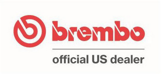 BREMBO OFFICIAL US DEALER logo
