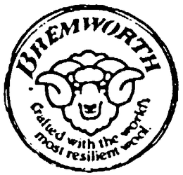 BREMWORTH CRAFTED WITH THE WORLD'S MOST RESILIENT WOOL logo
