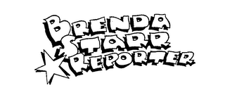 BRENDA STARR REPORTER logo
