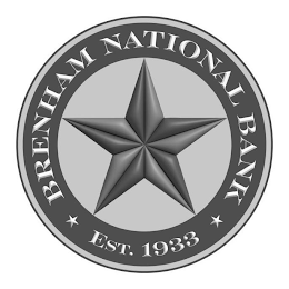 BRENHAM NATIONAL BANK EST. 1933 logo
