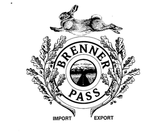 BRENNER PASS IMPORT EXPORT logo