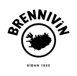 BRENNIVIN SIDAN 1935 logo