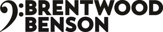 BRENTWOOD BENSON logo