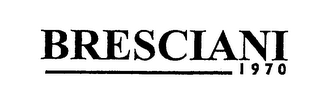 BRESCIANI 1970 logo