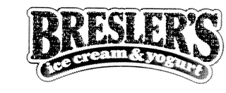 BRESLER'S ICE CREAM & YOGURT logo