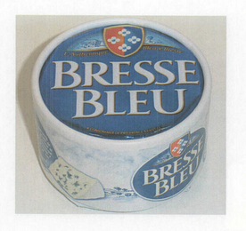BRESSE BLEU L'AUTHENTIQUE BLEU DE BRESSE A CONSOMMER DE PREFERENCE AVANT LE logo