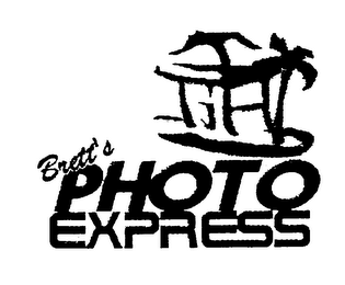 BRETT'S PHOTO EXPRESS logo