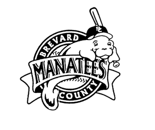 BREVARD COUNTY MANATEES BS logo