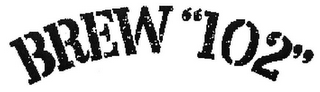 BREW "102" logo