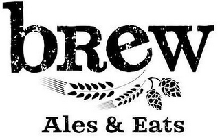 BREW ALES & EATS logo