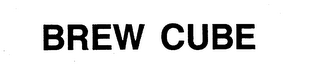 BREW CUBE logo