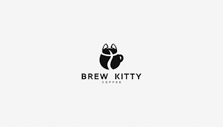 BREW KITTY COFFEE logo