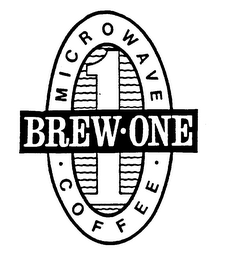 BREW-ONE MICROWAVE COFFEE 1 logo