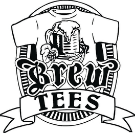 BREW TEES logo