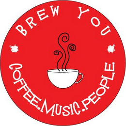 BREW YOU COFFEE.MUSIC.PEOPLE logo