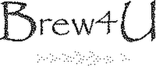BREW4U logo
