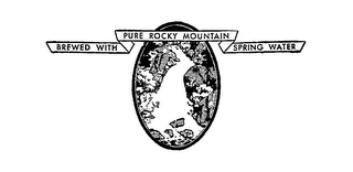 BREWED WITH PURE ROCKY MOUNTAIN SPRING WATER logo