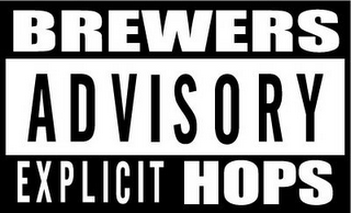 BREWERS ADVISORY EXPLICIT HOPS logo