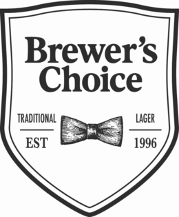 BREWER'S CHOICE TRADITIONAL LAGER EST 1996 logo