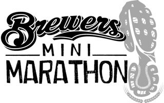 BREWERS MINI MARATHON logo